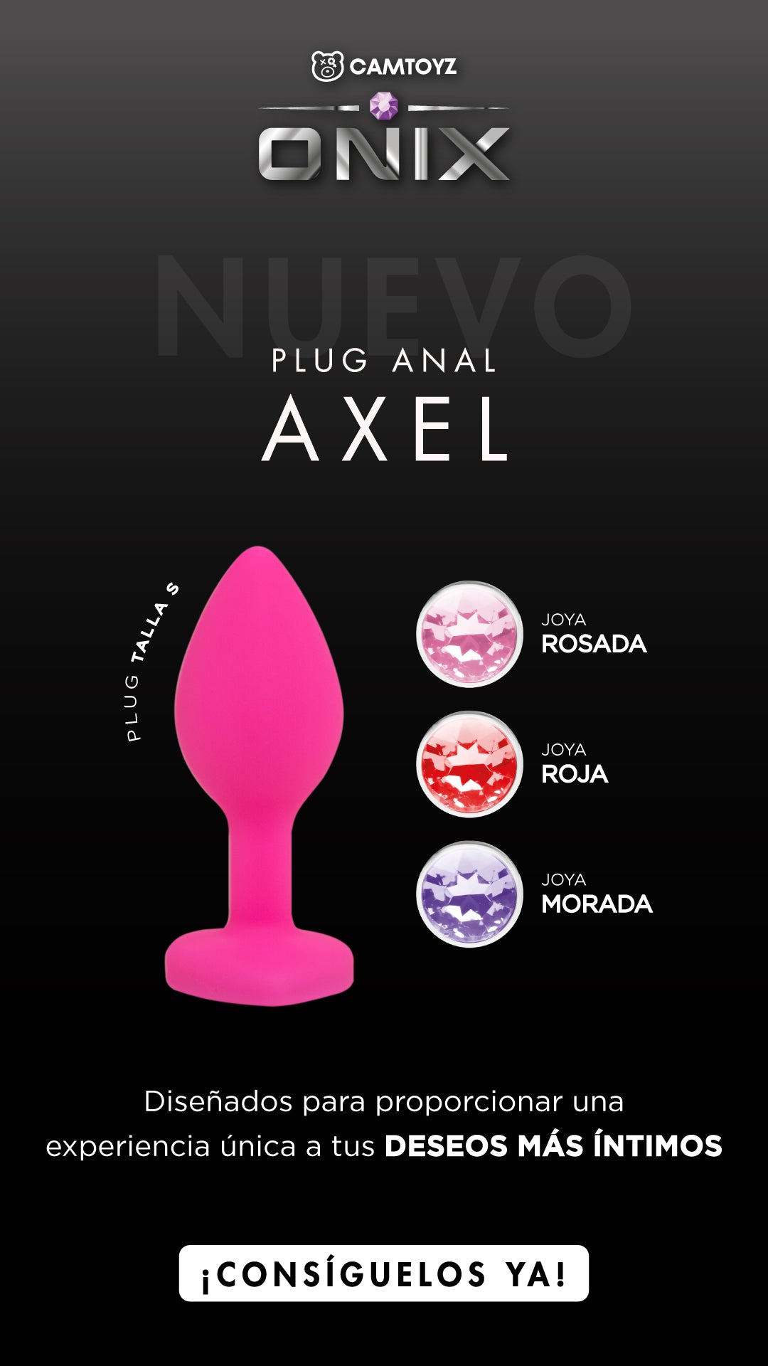 Plug Anal Axel Rosado Camtoyz - imagen 6