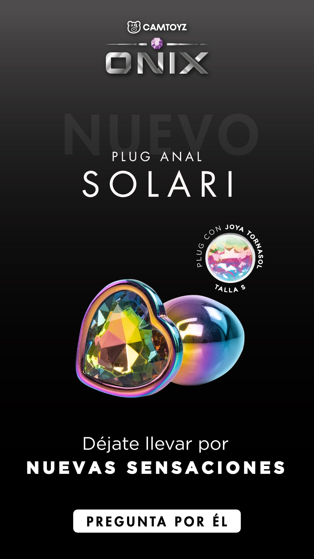 Camtoy Plug Anal Solari Camtoyz - imagen 5