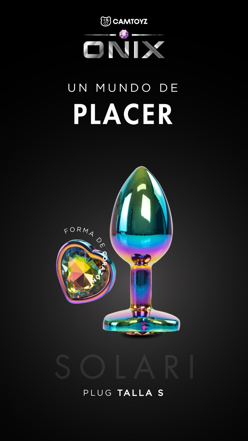 Camtoy Plug Anal Solari Camtoyz - imagen 6