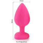 Plug Anal Silly Fucsia Joya - imagen 14