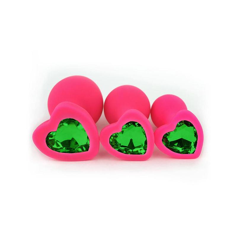 Plug Anal Silly Fucsia Joya - imagen 3