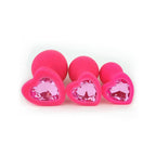 Plug Anal Silly Fucsia Joya - imagen 9
