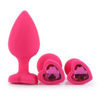 Plug Anal Silly Fucsia Joya - imagen 1