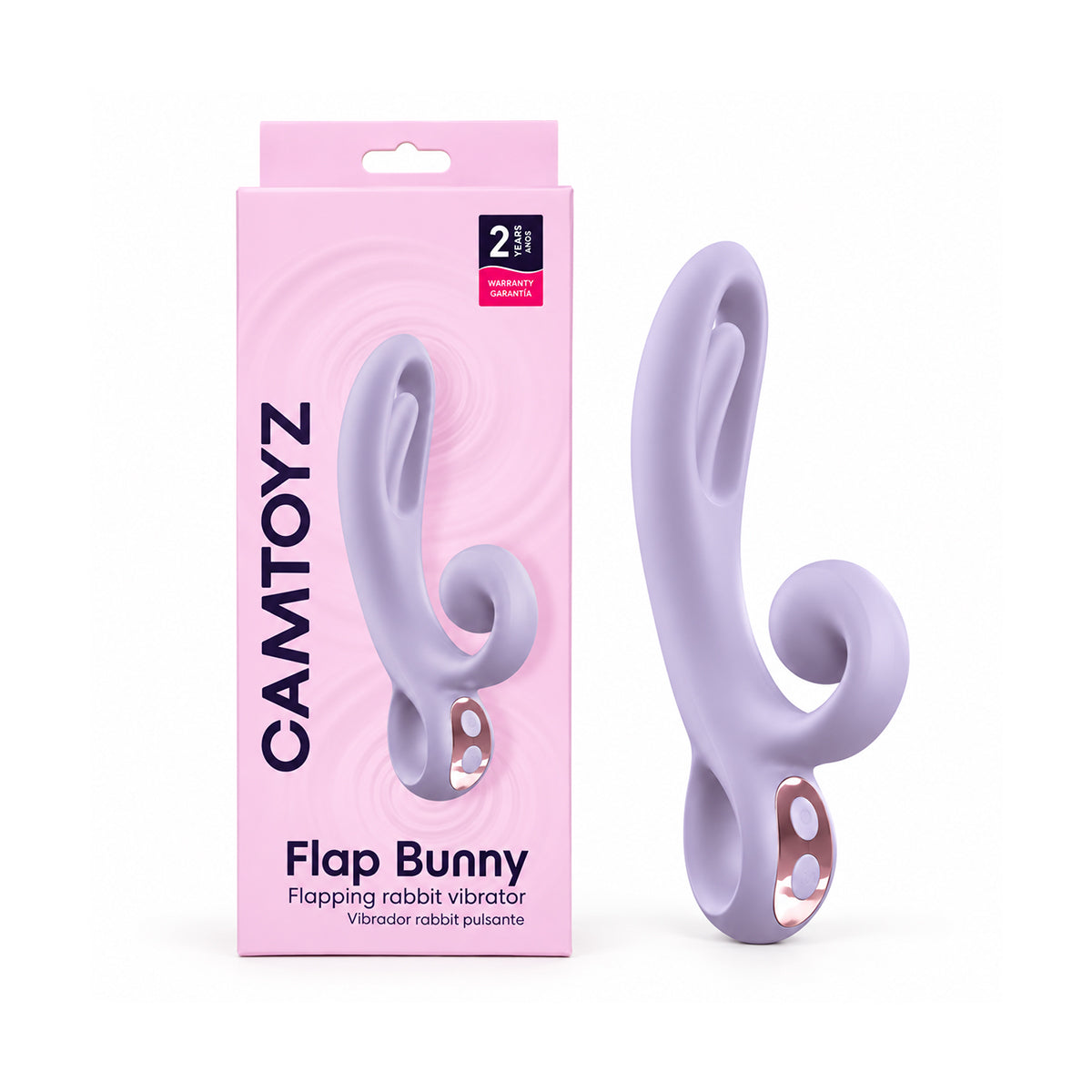 Flap Bunny Vibrador Rabbit Pulsante Camtoyz - imagen 1