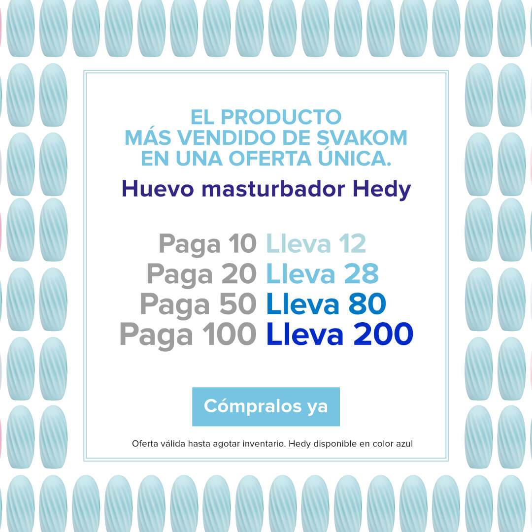 Super Oferta SVAKOM – Huevo Masturbador Hedy - imagen 2
