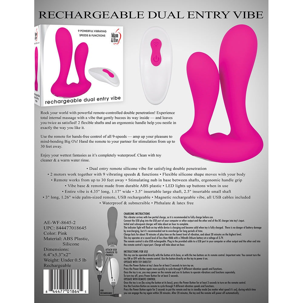 Vibrador Dual Recargable Adam & Eve - imagen 10