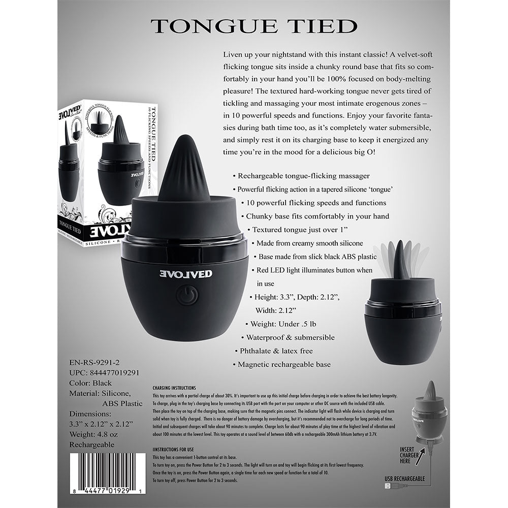 Vibrador Lengua Atada Evolved - imagen 5