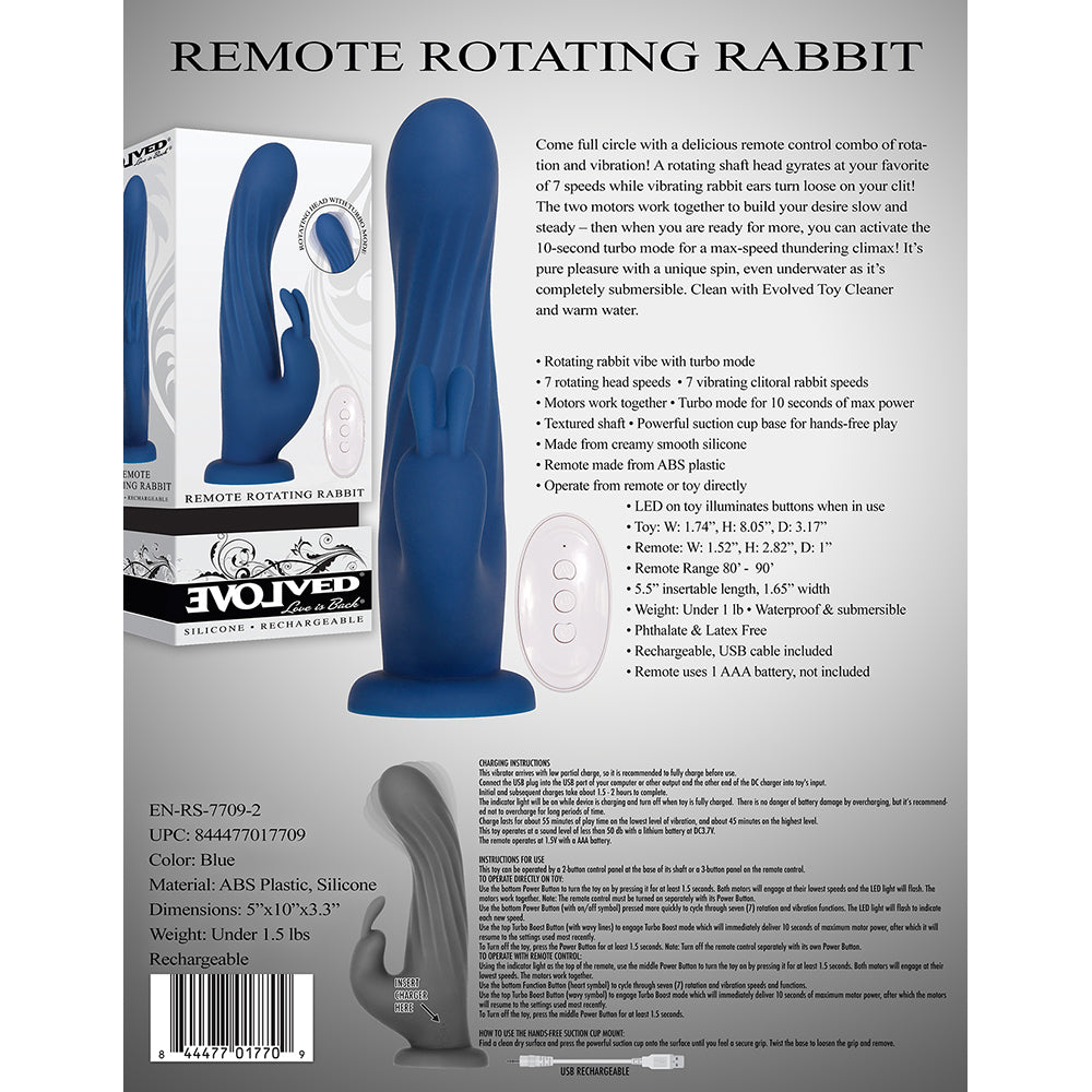 Vibrador Rabbit Remoto Evolved - imagen 7