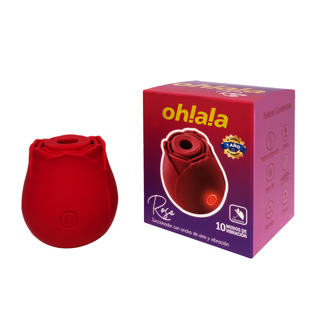 Vibrador y Succionador Ohlala Rose - imagen 1