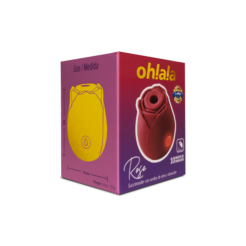 Vibrador y Succionador Ohlala Rose - imagen 3