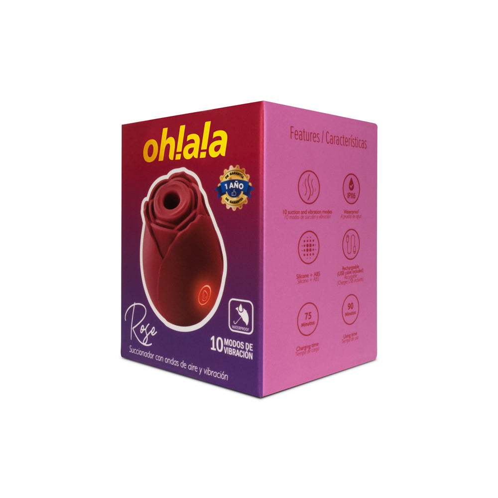 Vibrador y Succionador Ohlala Rose - imagen 6