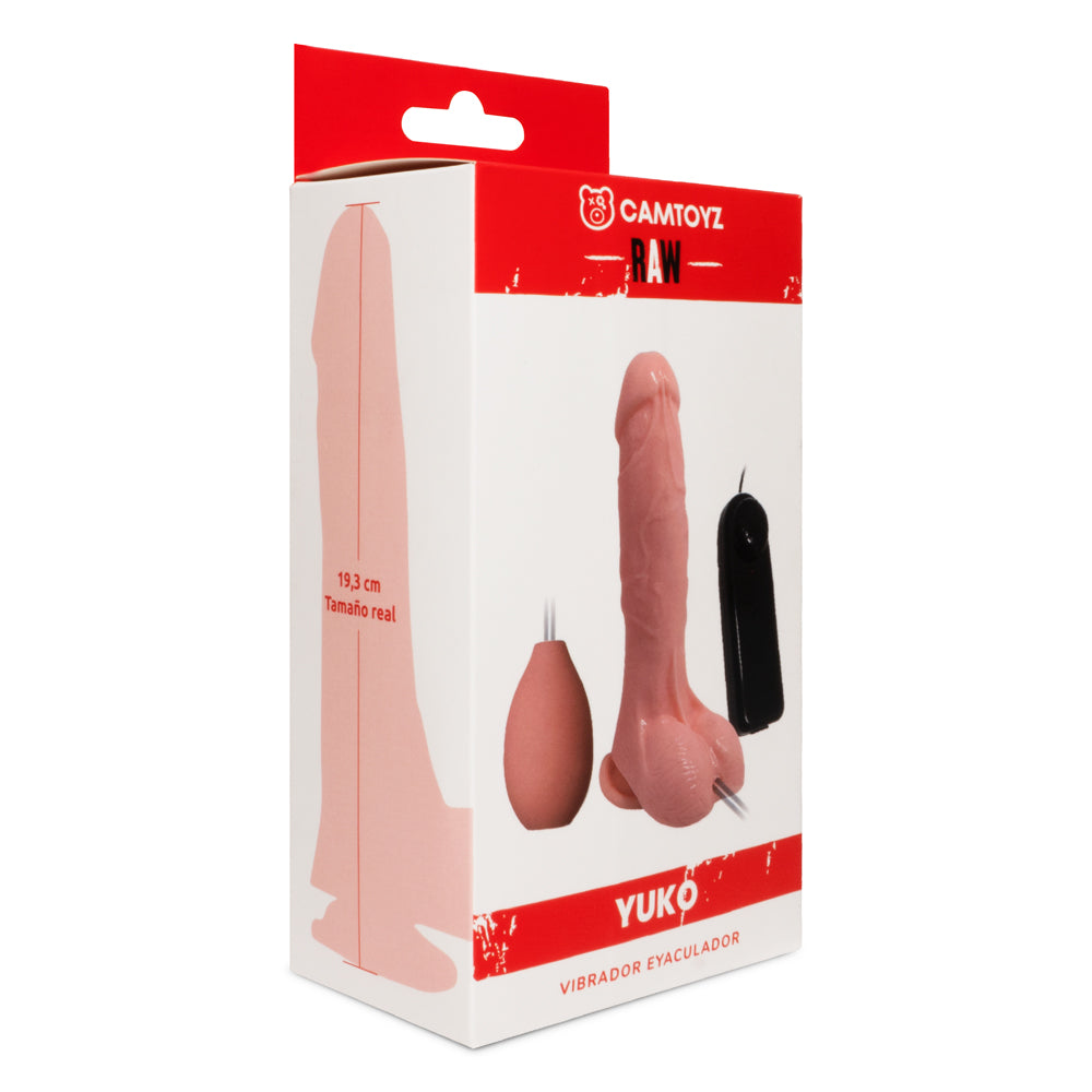 Dildo Realista Eyaculador Yuko 19.3 cm Camtoyz - imagen 5