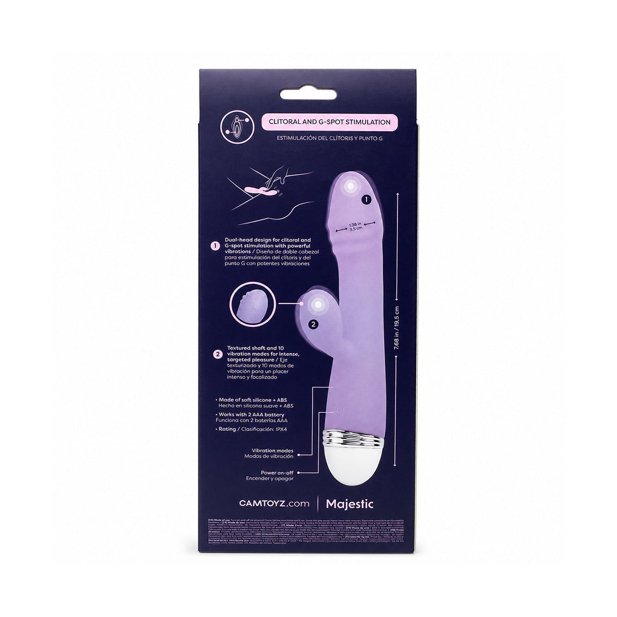 Vibrador Doble Wendy Camtoyz - imagen 4
